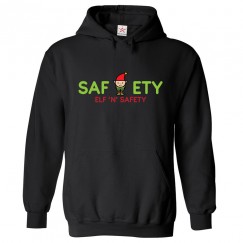Safety ELF n Safety Classic Unisex Kids and Adults Pullover Hoodie For Animated Movie Fans					 									 									